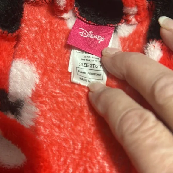 Minnie Mouse Robe - Picture 3 of 4
